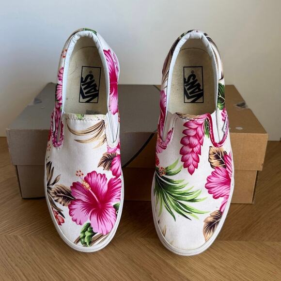 Vans Low Floral Tropical Unisex Sneakers- SZ M 6.5- W 8 main image 8